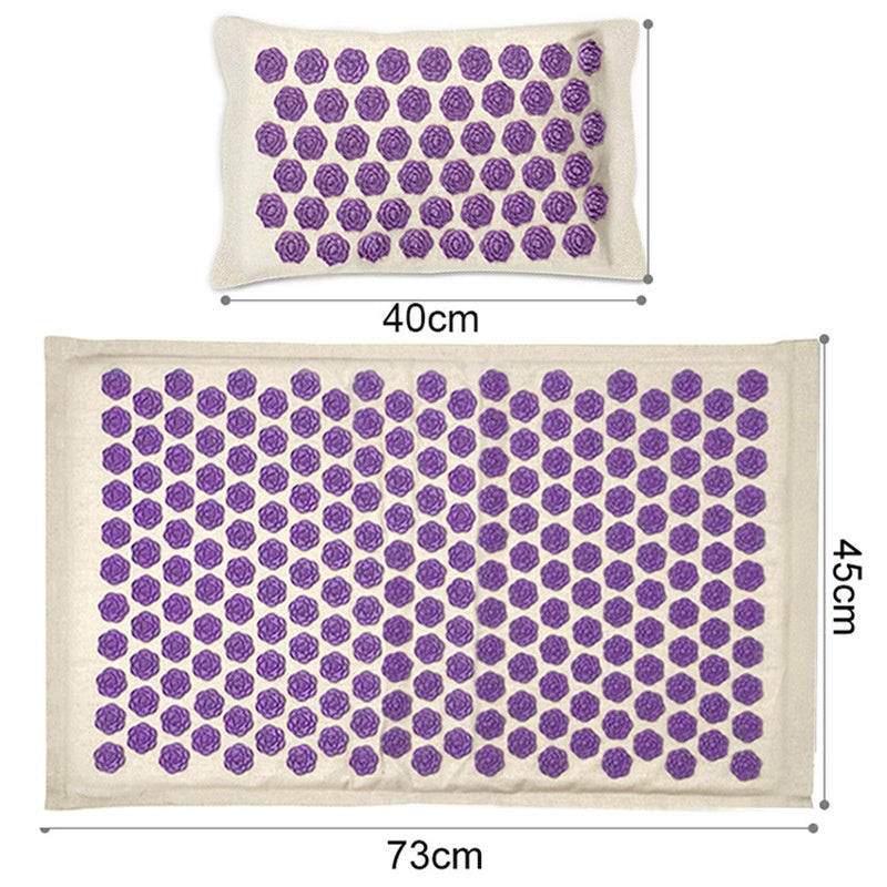 Tapis d'acupression en lin - Lima