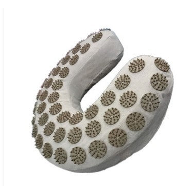 Oreiller d'acupuncture en forme de U en lin biologique - Rachel