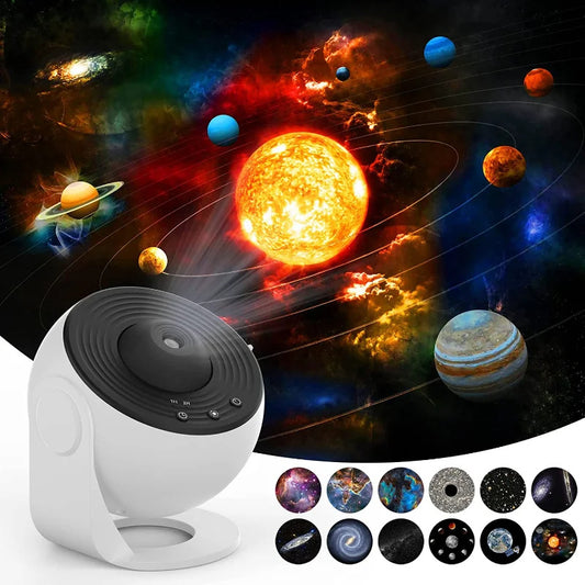 Projecteur de galaxie rotatif - Apollo