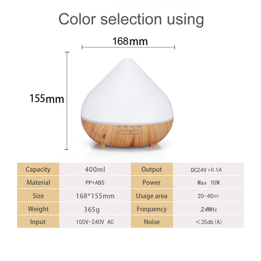 Diffuseur d'huiles essentielles en forme de volcan - Mila