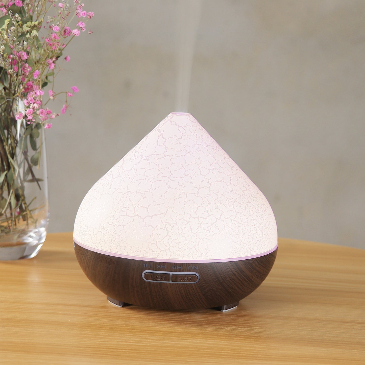 Diffuseur d'huiles essentielles en forme de volcan - Mila