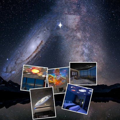 Projecteur de galaxie rotatif - Apollo
