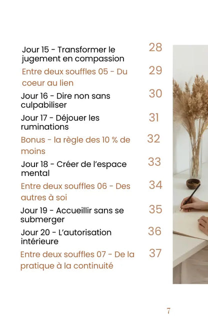 Programme 21 Jours Pour Lâcher Prise - NoStressClub NoStressClub.