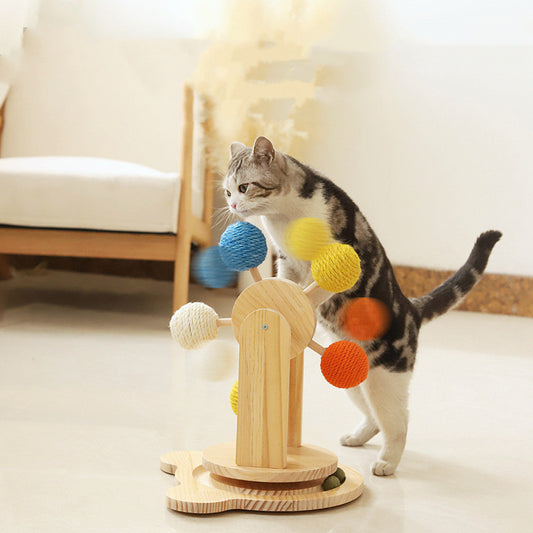 Griffoir rotatif pour chat - Many