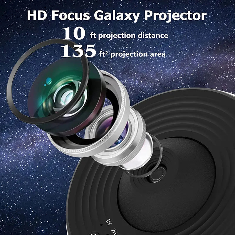 Projecteur de galaxie rotatif - Apollo