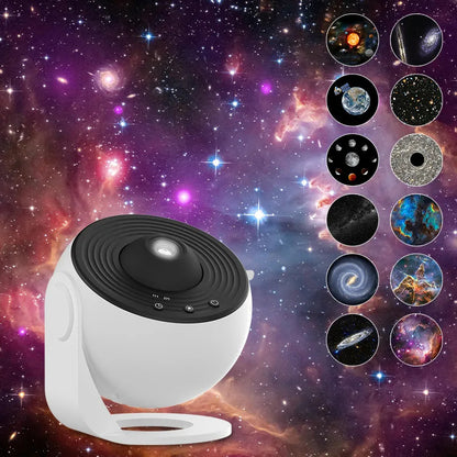 Projecteur de galaxie rotatif - Apollo