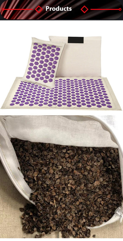 Tapis d'acupression en lin - Lima