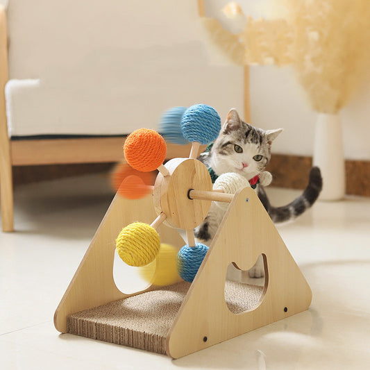 Griffoir rotatif pour chat - Many