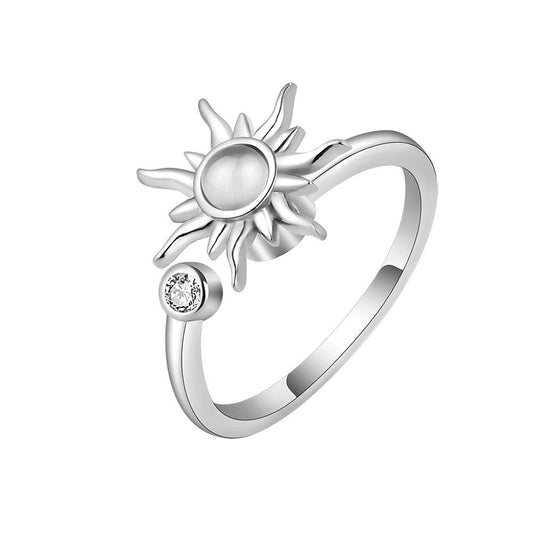 Bague géométrique élégante – Brillance et légèreté pour sublimer votre style - Hilona